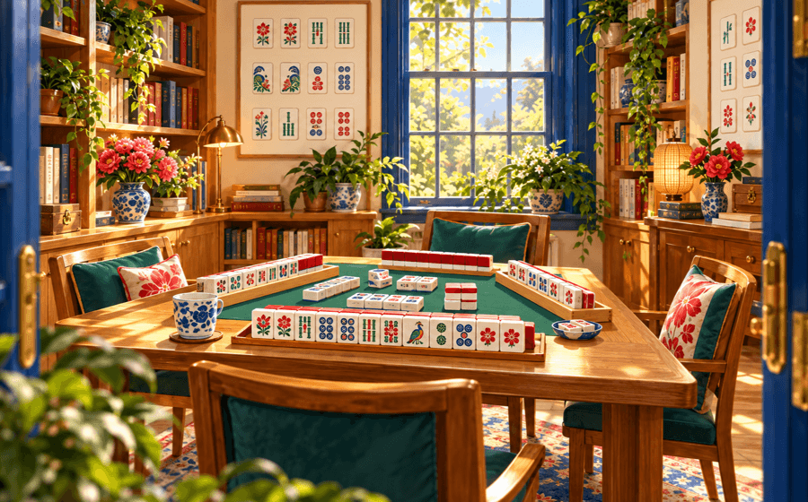 American Mahjong learning room