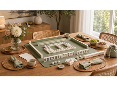 How to Create a Beautiful Mahjong Table Aesthetic for Modern Home Entertaining
