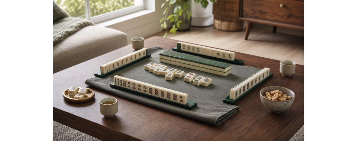The Coffee Table Mahjong Setup: How to Keep a Set Ready Without Letting It Take Over the Room