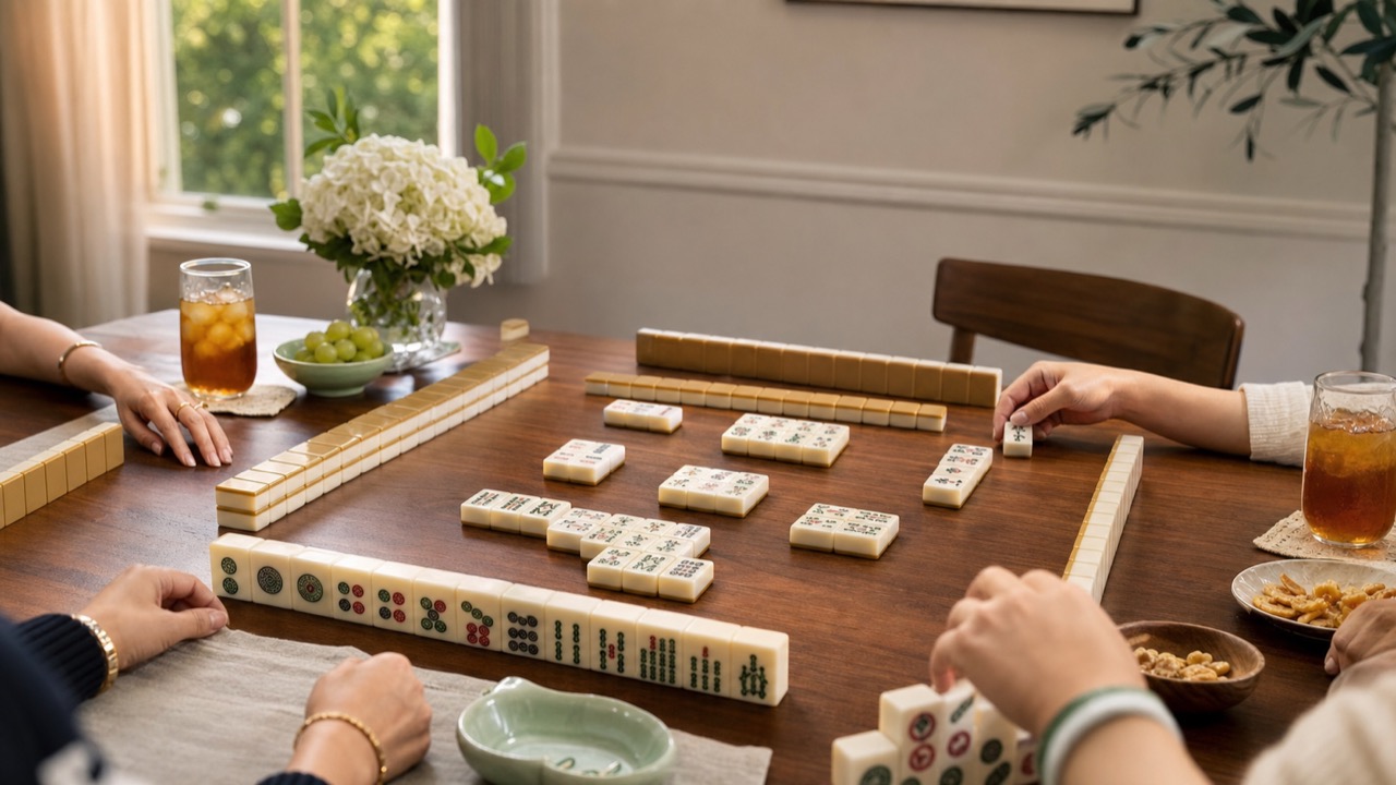 How to Host a Summer Mahjong Night Indoors Without Making It Feel Formal